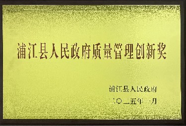 人民政府質量管理創新獎