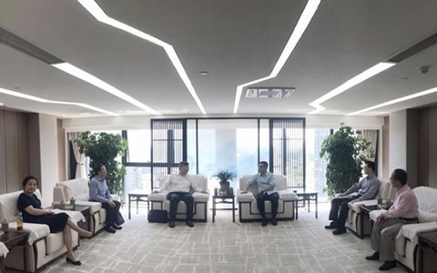 杭州市“三會”常務(wù)副會長兼秘書長李強(qiáng)煜一行走訪杭機(jī)