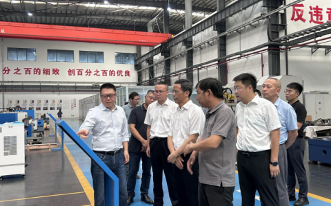 省總工會黨組書記、常務副主席呂志良調研杭機股份